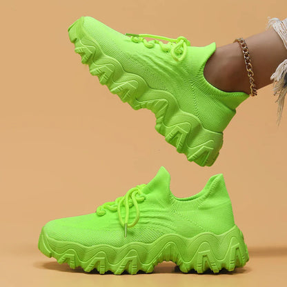 Women’s Breathable Knit Sport Trainers
