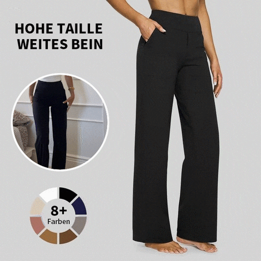 Women's Loose High-Waist Casual Yoga Trousers