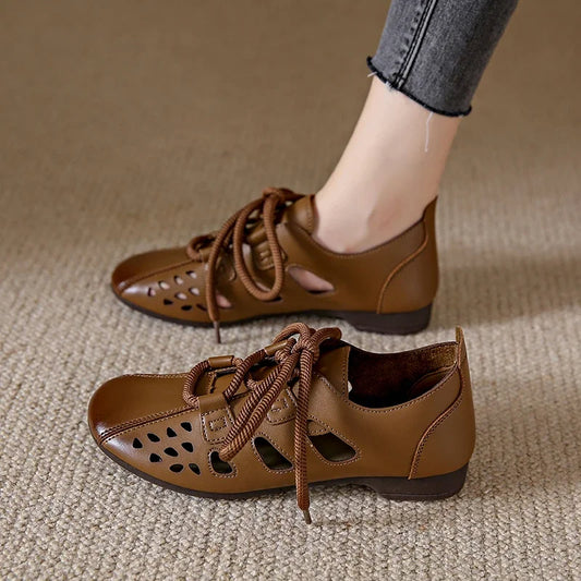 2024 British New Style Leather Orthopedic shoes