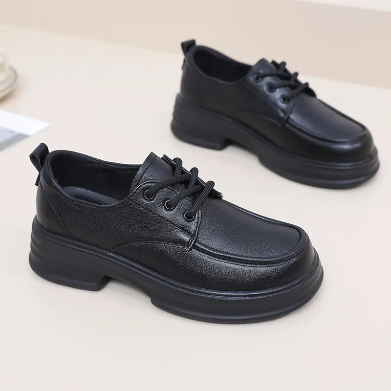 2024 New Versatile Leather-Look Non-Slip Shoes