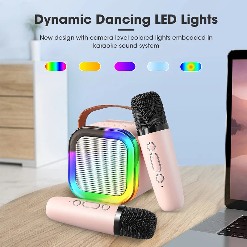 Mini Bluetooth Karaoke Speaker Set