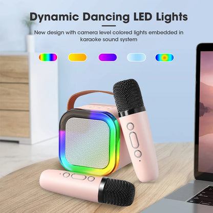 Mini Bluetooth Karaoke Speaker Set