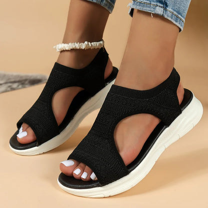 Women’s Knit Open-Toe Sandals