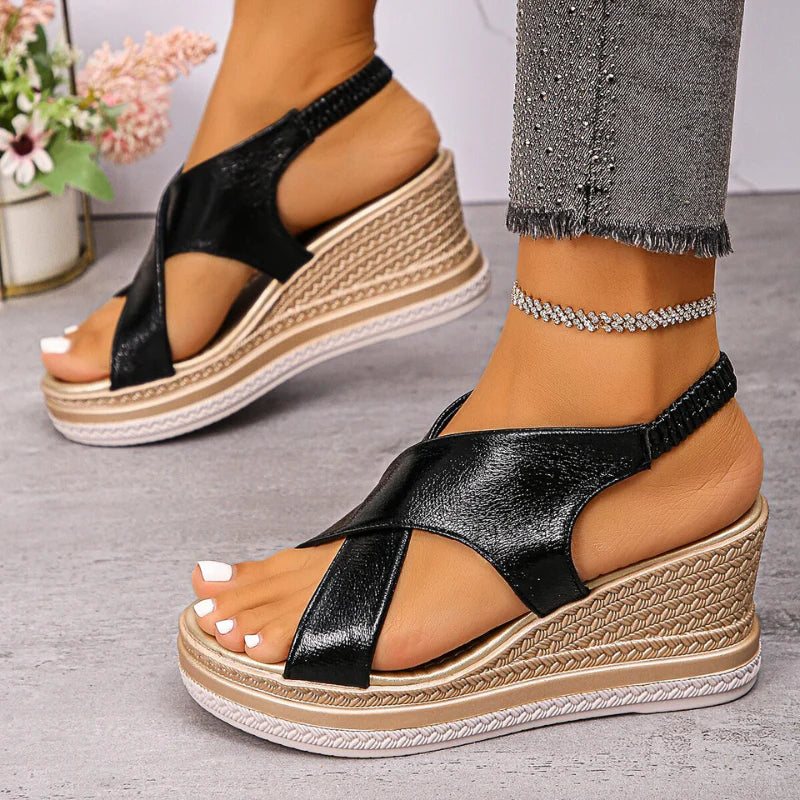 Palma Island Wedge Sandals