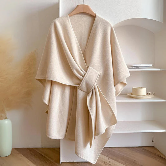 Women’s Soft Fleece Drape Everyday Shawl