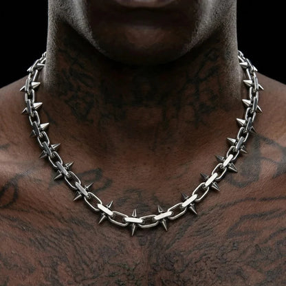 Men's Apex Spiked Chain Necklace