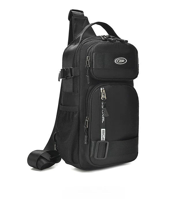 Multi-Pocket Crossbody Sling Bag