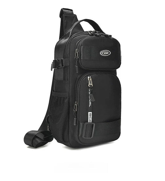 Multi-Pocket Crossbody Sling Bag