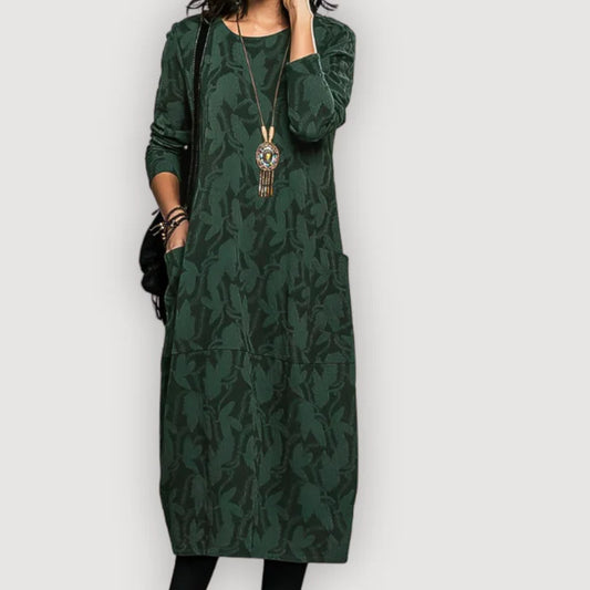 Women’s Relaxed Soft-Feel Pocket Day Dress
