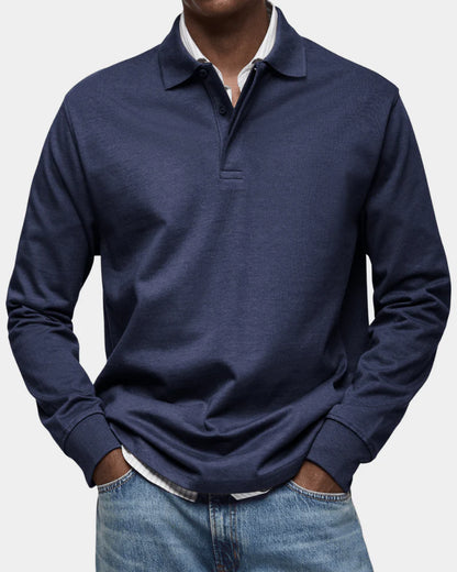 Men’s Long-Sleeve Polo Shirt