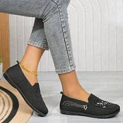 Women’s Breathable Mesh Floral Slip-On Comfort Shoes