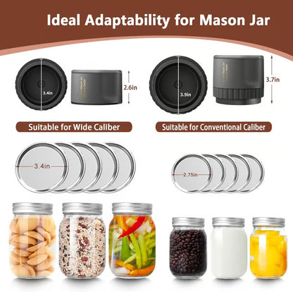 Electric Mason Jar Vacuum Sealer