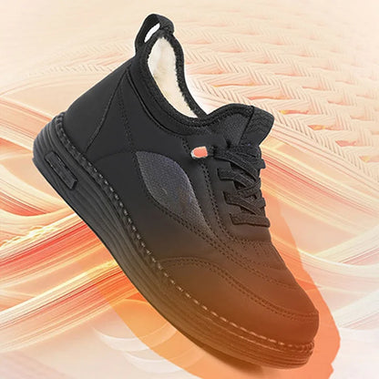 Women's winter shoes with soft sole and plush lining