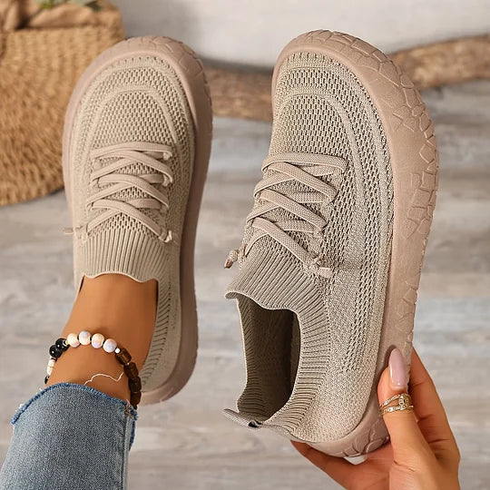 Women’s Lightweight Knit Slip-On Trainers