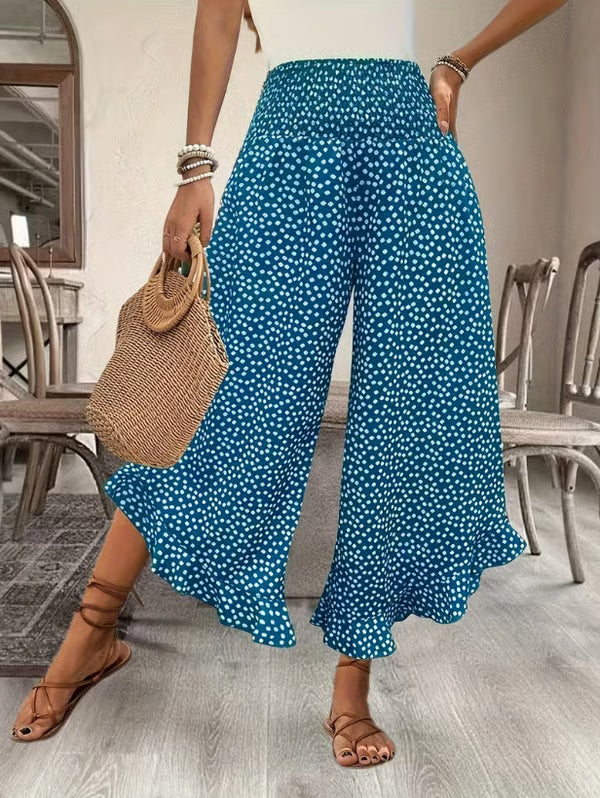 Women’s Flowy Wide-Leg Trousers