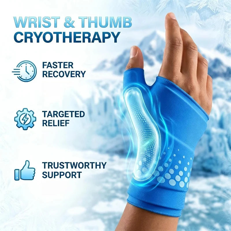 Hot & Cold Gel Wrist and Thumb Sleeve