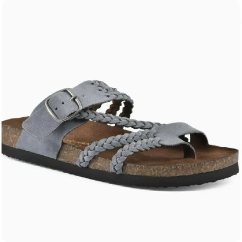 Women's Braided Strap Flat Sandals