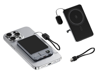 Compact 3-in-1 Magnetic Power Bank
