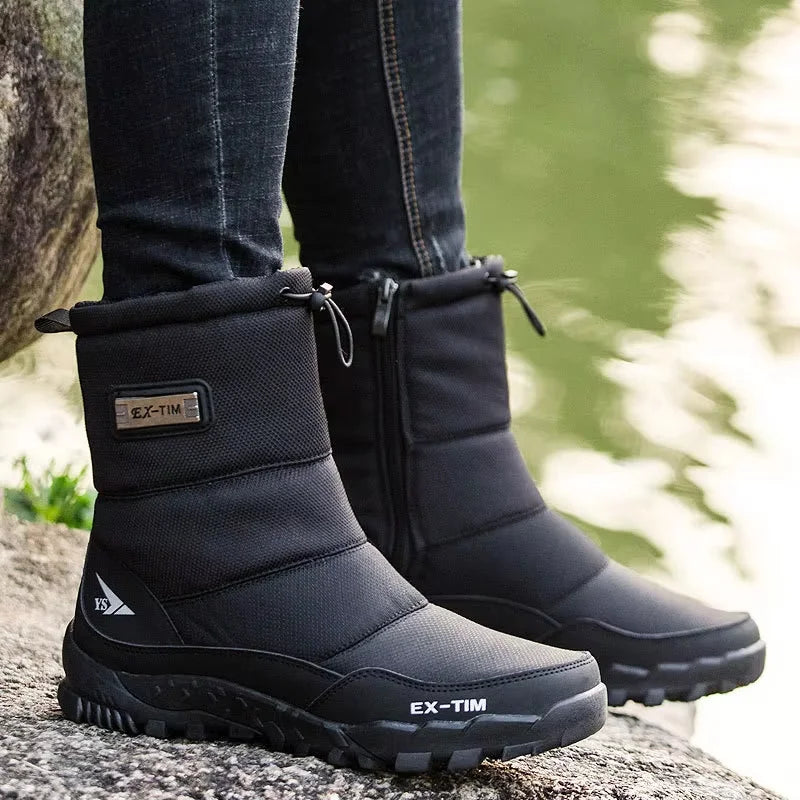 Men's Waterproof Snow Boots – Warm & Lightweight