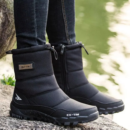 Men's Waterproof Snow Boots – Warm & Lightweight