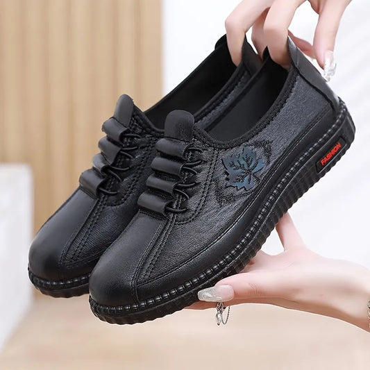 Women's Premium Comfort Leather-Look Shoes