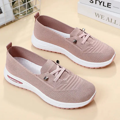 Women's Casual Walking Trainers With Shallow Mouth