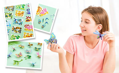 25-Piece 3D Insect Puzzle Set