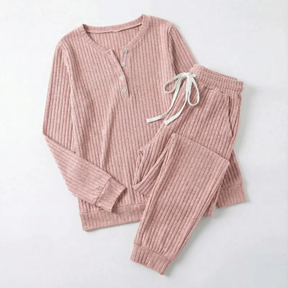 Women’s Soft-Knit Relaxed Comfort Loungewear Set