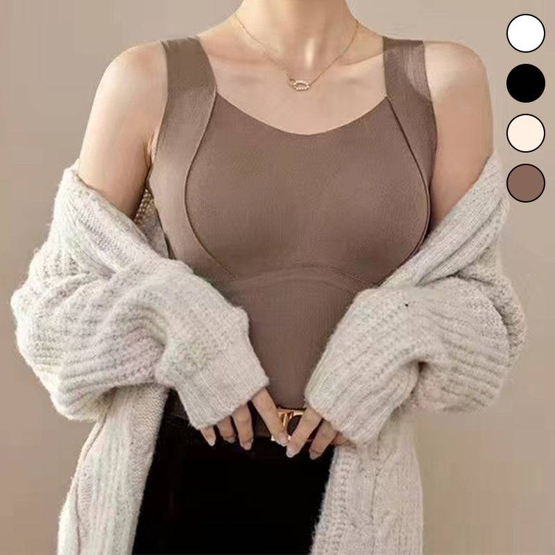 Women’s Warm Tank Top with Built-In Shelf Bra