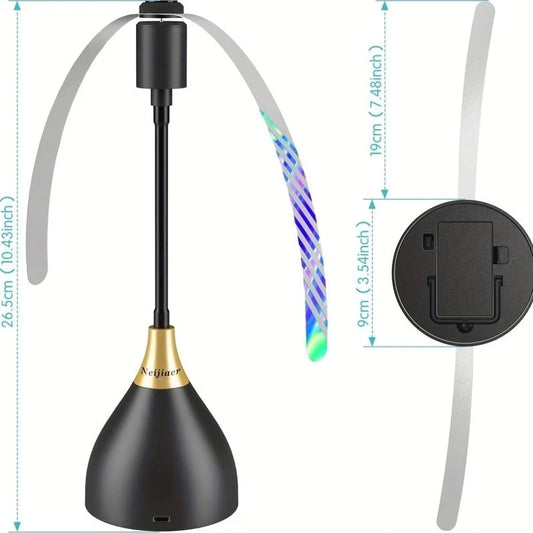 Portable Tabletop Fly Deterrent Fan Set