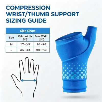 Hot & Cold Gel Wrist and Thumb Sleeve