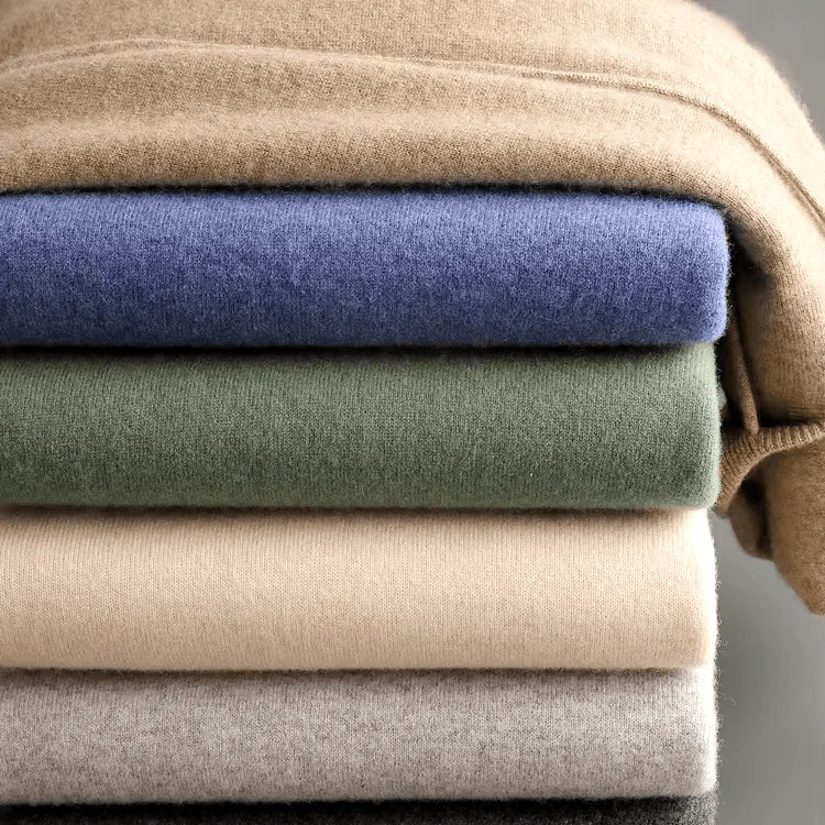 Men's Refined Hooded Knit Jumper