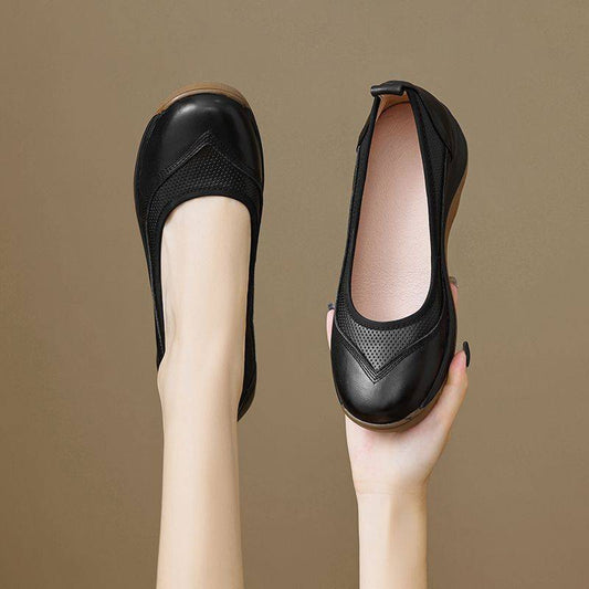 Elegant women's flat comfort shoes
