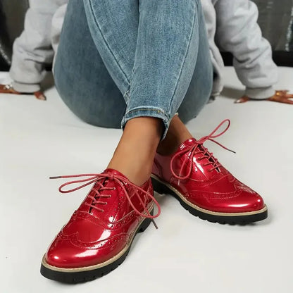 Women’s Comfort Leather-Look Shoes
