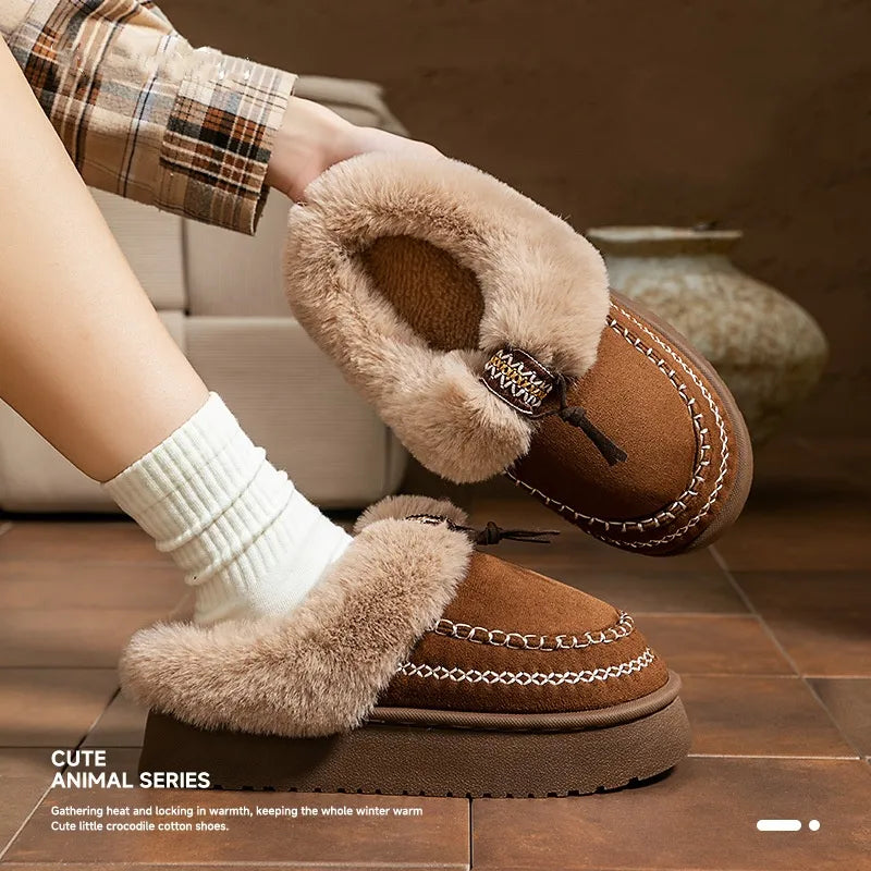 Women’s Warm Velvet Slippers