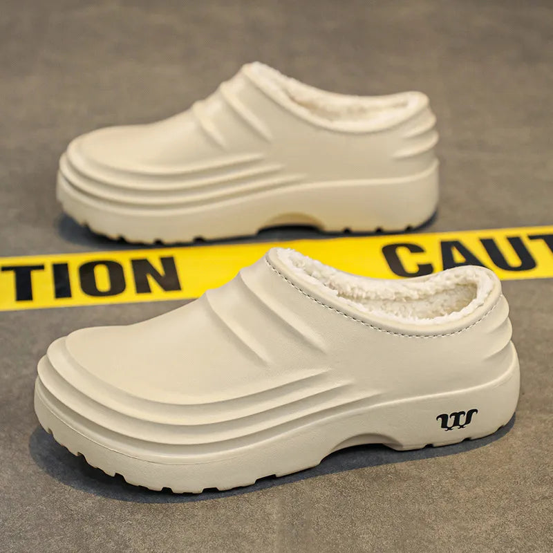 Lined Slip On Winter Clogs