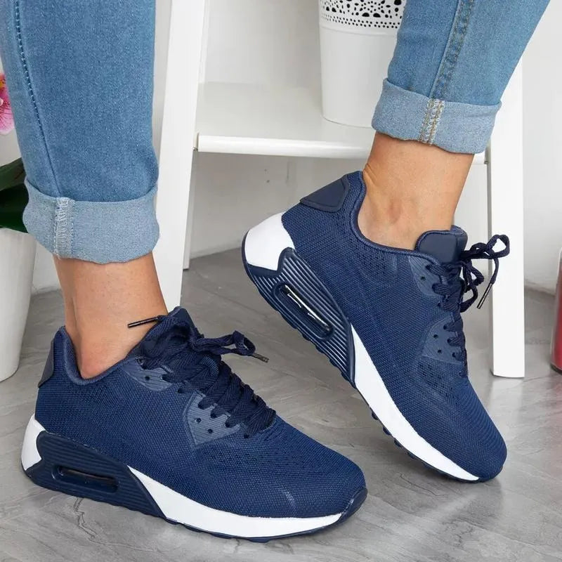 Women's Orthopaedic Lace-Up Breathable Sports Trainers