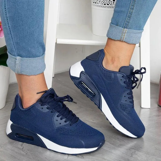 Women's Orthopaedic Lace-Up Breathable Sports Trainers