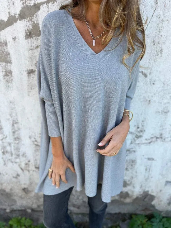 Women’s Loose Batwing Knit Top