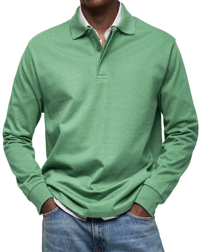 Men’s Harrington Long Sleeve Polo