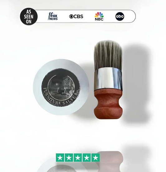 Leather-Look Repair Cream with Free Brushes
