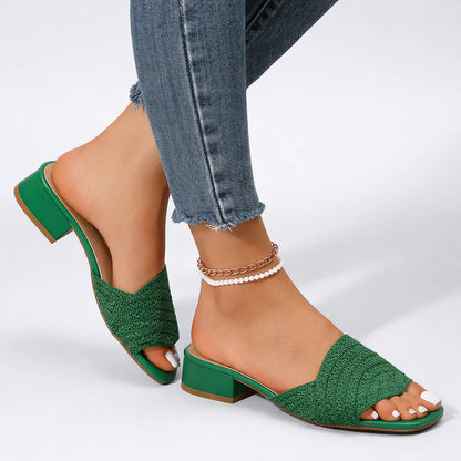 Women's Woven Mule Sandals