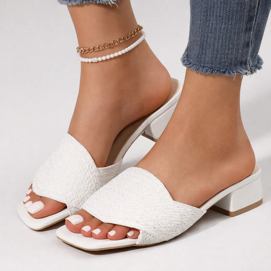 Women's Woven Mule Sandals