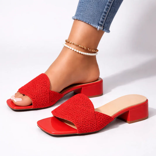 Women's Woven Mule Sandals