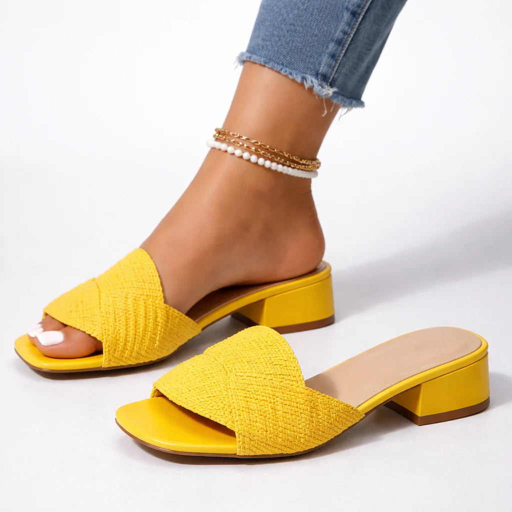 Women's Woven Mule Sandals