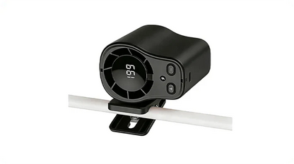 Portable Clip-On Turbo Fan with LED Display