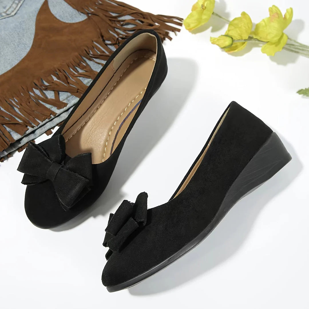 Women’s Breathable Bow Detail Non-Slip Loafers