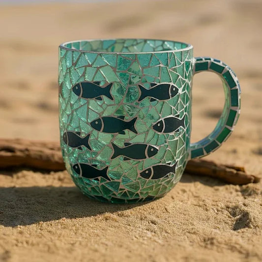 Coastal Mosaic Mug Collection