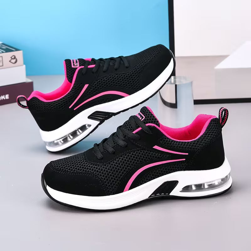 Women’s Mesh Air-Cushion Walking Trainers