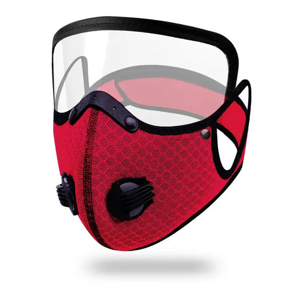 Reusable Filter Face Mask With Eye Shield